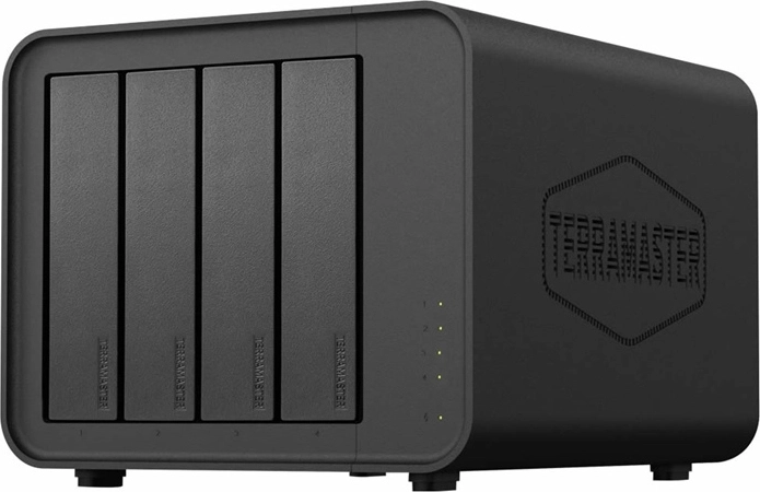 Terramaster D4-320 4 fiókos külső meghajtóház (DAS) USB‑C 10 Gb/s