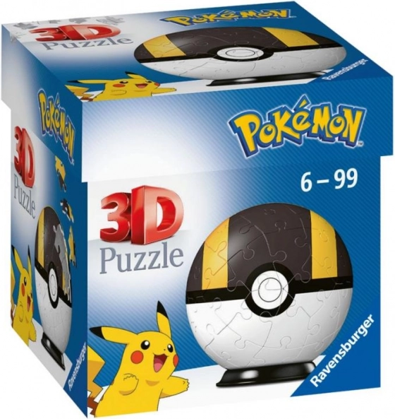 Ravensburger 3D puzzle POKÉMON Ultra Ball – 54 darab