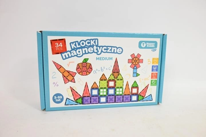 SmilyPlay mágneses kockák 34 darabos