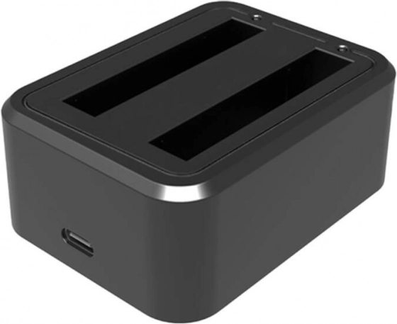 USB töltő PULUZ dupla foglalattal az Insta360 X3-hoz