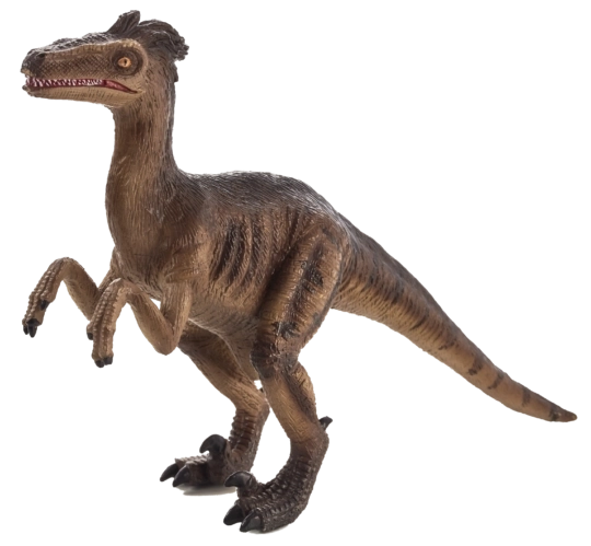 Mojo Velociraptor Barna Figura