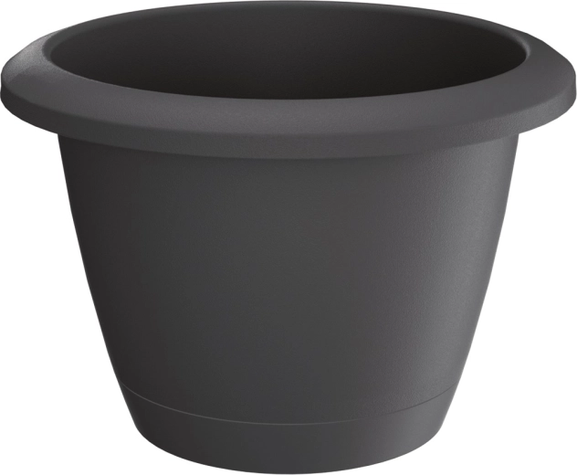 Respana Basic antracitszürke virágcserép 39 cm