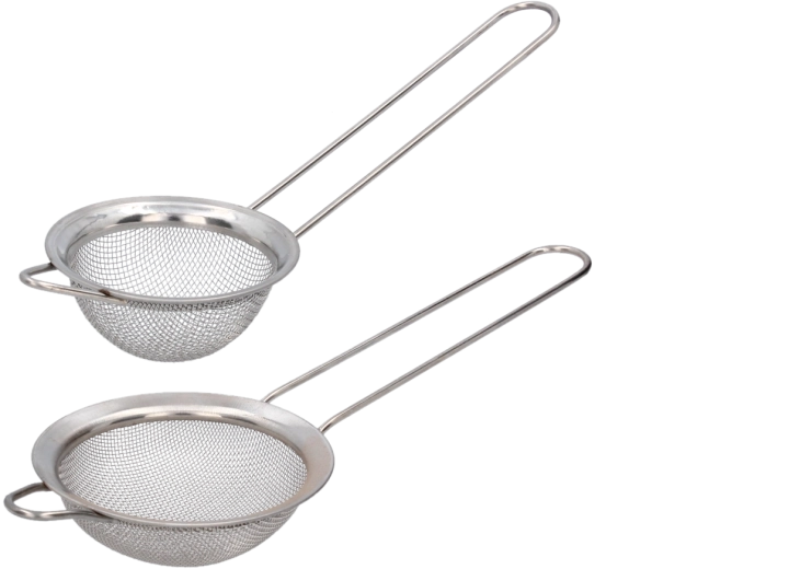 Fém szűrőkészlet 7 cm és 8 cm