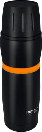 Lamart Cup termosz 480 ml, fekete/narancssárga
