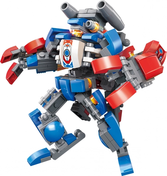 Qman MechaCorps Blast Fighter 2v1 építőkészlet