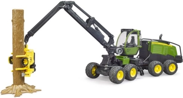 BRUDER John Deere 1270G erdészeti fakitermelő gép