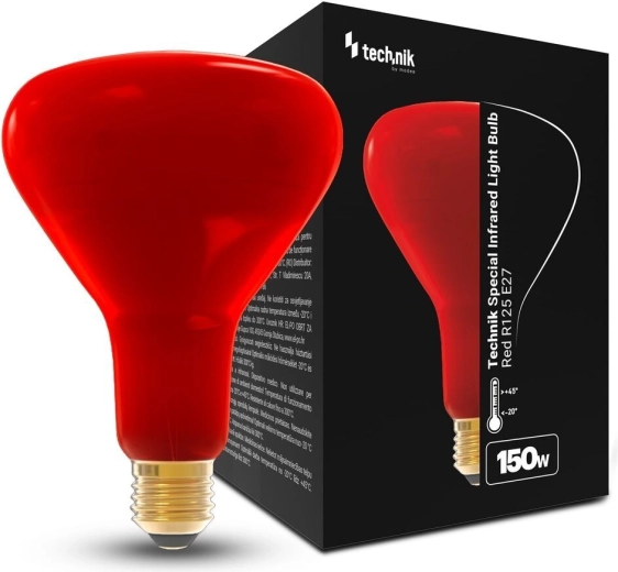 Infravörös izzó R125 150 W E27 Technik
