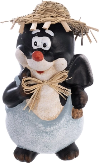 Krtek – dekoratív polirezin figura 24 cm