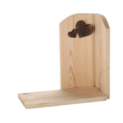 Fa gyertyatartó és virágkompozíció-alátét