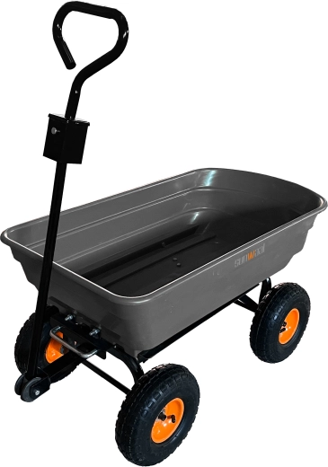 MalTec kerti kézikocsi billenthető platóval 75 l, 300 kg