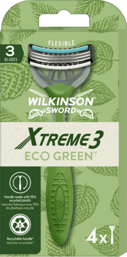 Wilkinson Sword Xtreme3 Eco Green eldobható borotvák 4 db