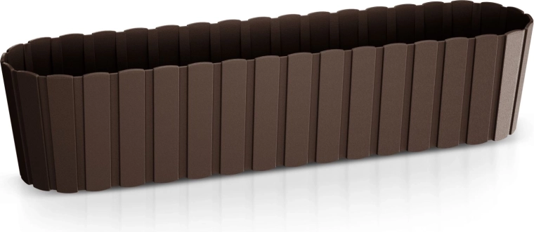 Műanyag Boardee Case virágláda 58,7 cm barna