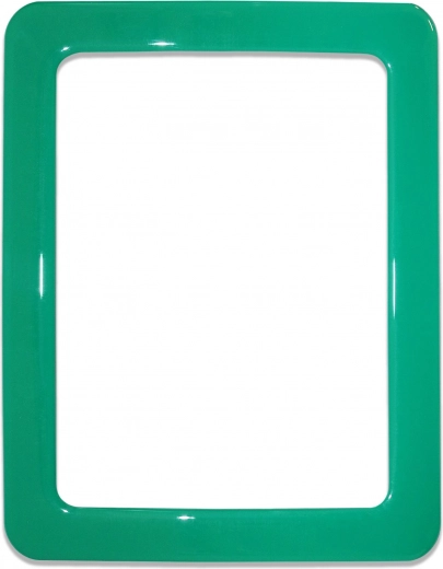 Mágneses öntapadó keret 16,0×11,8 cm méretben – zöld