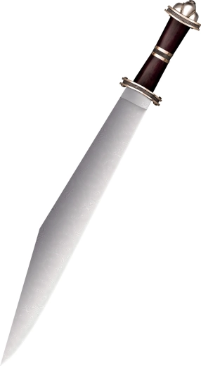 Cold Steel Damascus Long Sax viking gyűjtői kard paliszander markolattal