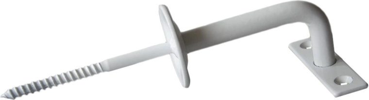 Klasszikus fehér korláttartó konzol