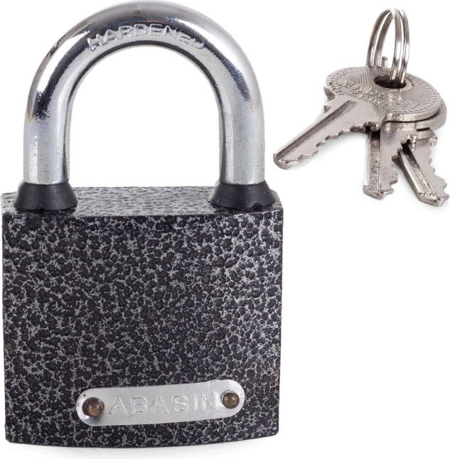 50 mm-es lakat edzett kengyellel és 3 kulccsal