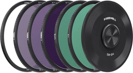 Freewell m2 quick swap 82 mm mágneses szűrőkészlet (nd8/nd64/nd1000/cpl/uv)