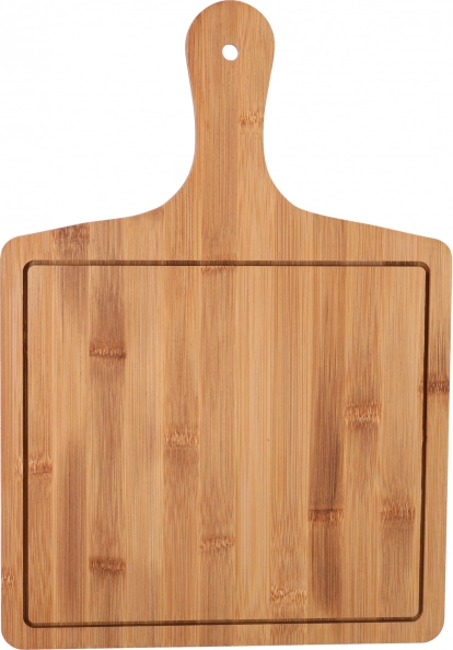 Nagy, négyzet alakú fa pizzasütő tálca