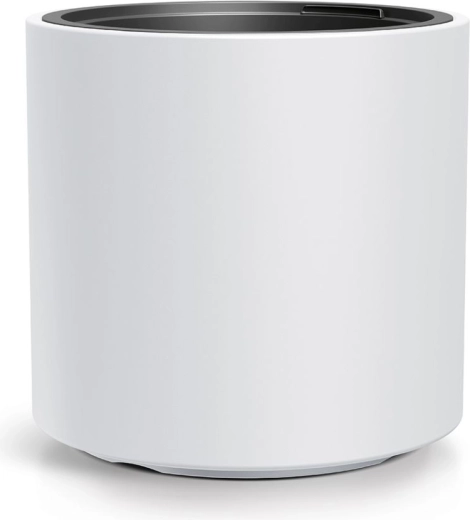 HEOS cserépedény betéttel, 29,8 cm, fehér