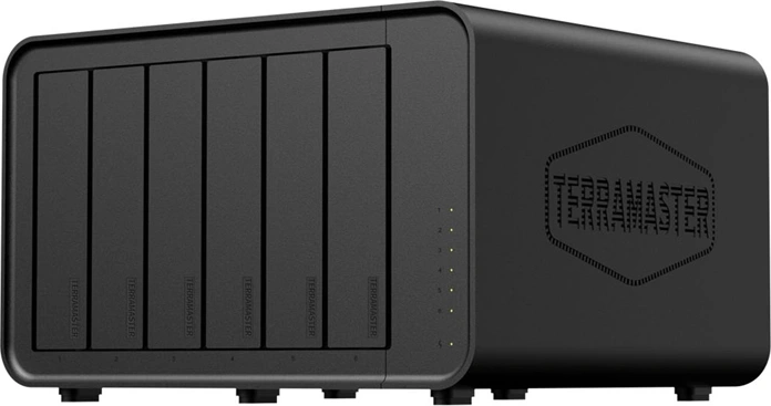 TerraMaster F6-424 NAS szerver 6 lemezhez