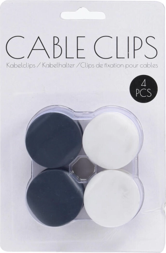 Öntapadós kábelrendező – kábelrögzítő tartók (4 db)