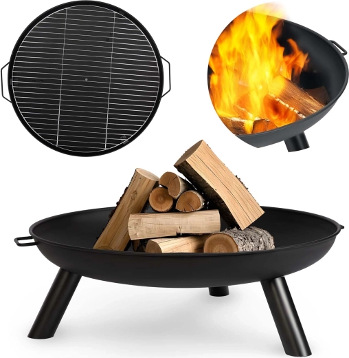 BERDSEN 60 cm-es kerti tűzrakó állvánnyal