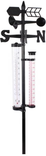 Kültéri leszúrható meteorológiai állomás 5 funkcióval