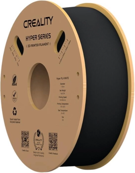Creality Hyper PLA filament, fekete, 1,75 mm, 1 kg