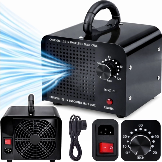 LEAN ózongenerátor 60 000 mg/h, 155 W időzítővel