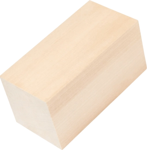 hársfa fafaragó félkész termék BEAVERCRAFT Medve és Mikulás projektekhez