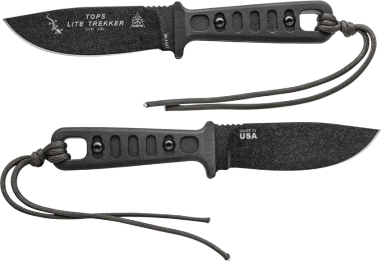 TOPS Knives Lite Trekker Standard Black fixpengés kés