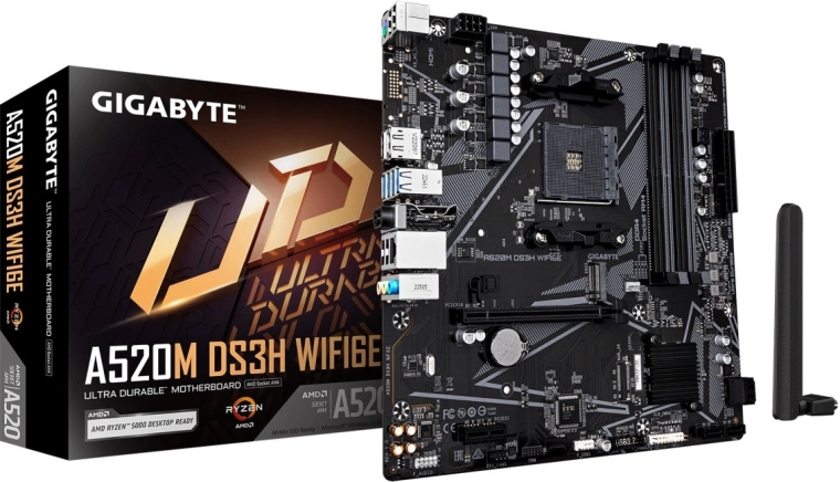 Gigabyte A520M DS3H WF6E alaplap