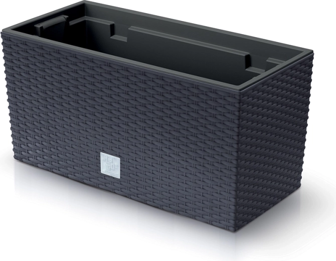 Rato Case virágláda betéttel 39,5 cm antracit