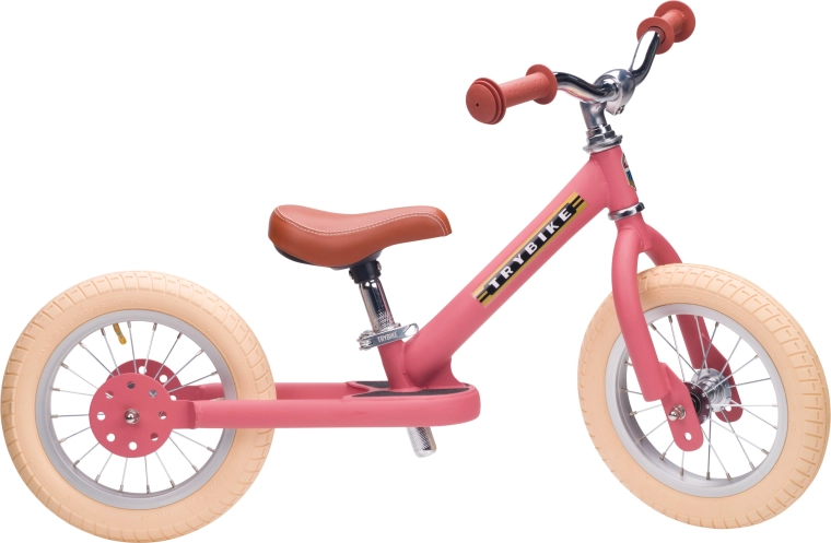 Rózsaszín Trybike futóbicikli gyerekeknek