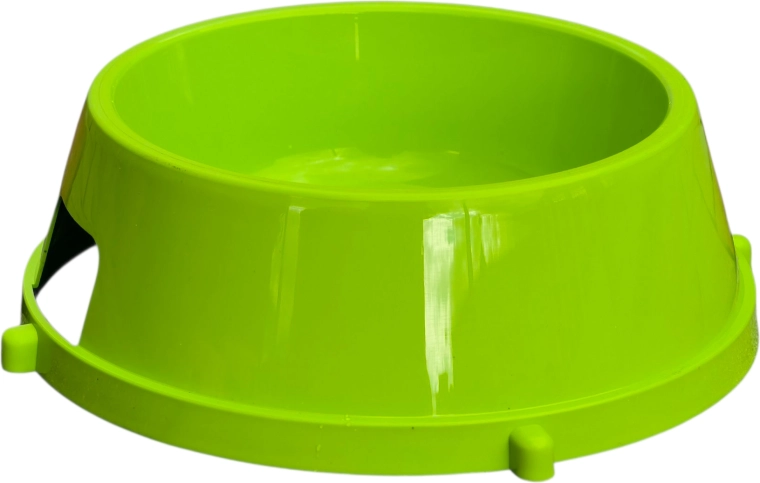 Nagy, csúszásgátlós műanyag tál kutyáknak és macskáknak