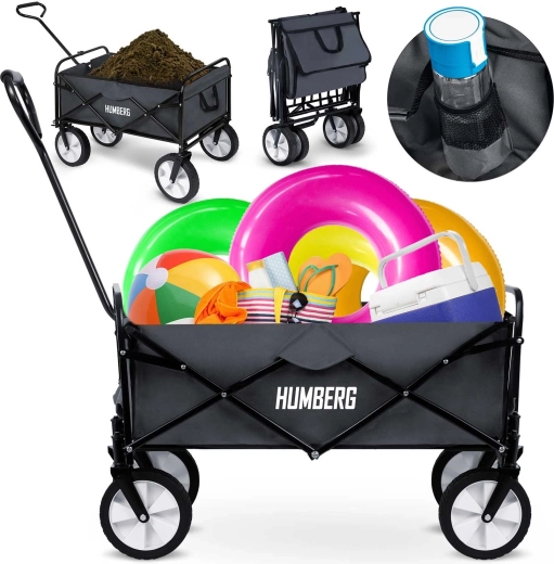 Összecsukható szállítókocsi 80 l HUMBERG