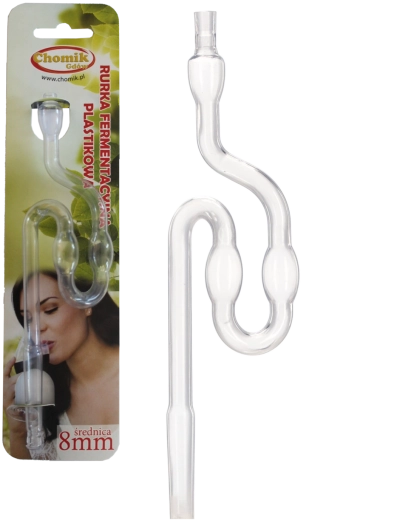 Műanyag erjesztő dugó 8 mm házi erjesztéshez