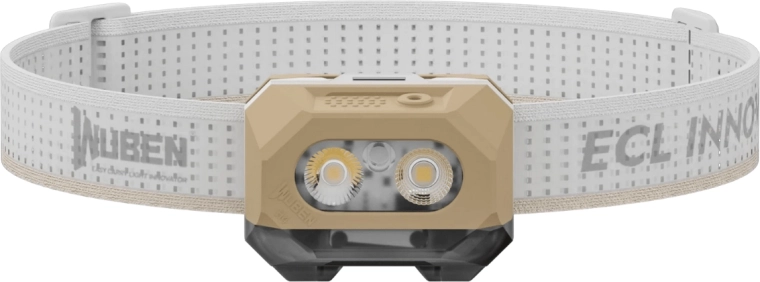 Wuben H4 fejlámpa Sand 800 lm, 1700 mAh, IP68