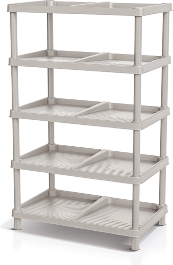 TASSY RACK cipőtároló polc, világosbarna