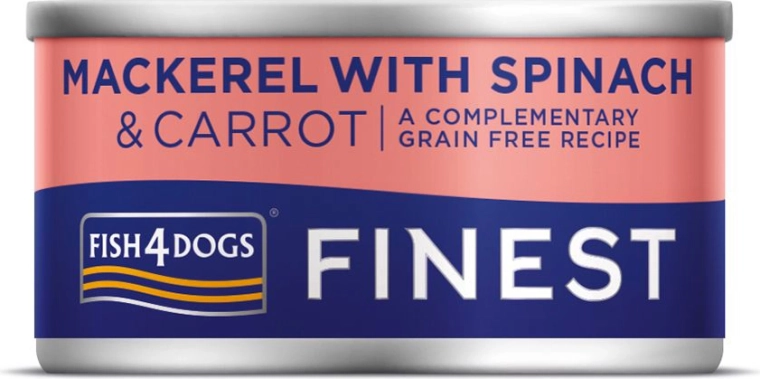 Konzerv kutyáknak makrélával, répával és spenóttal 85 g