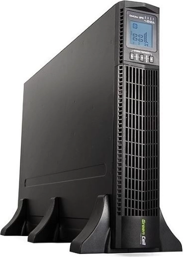 Zöld Cell UPS rack melletti tartalék áramforrás RTII 1000VA 900W LCD-vel