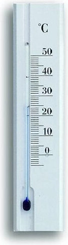 Beltéri fa hőmérő 15 cm – fehér
