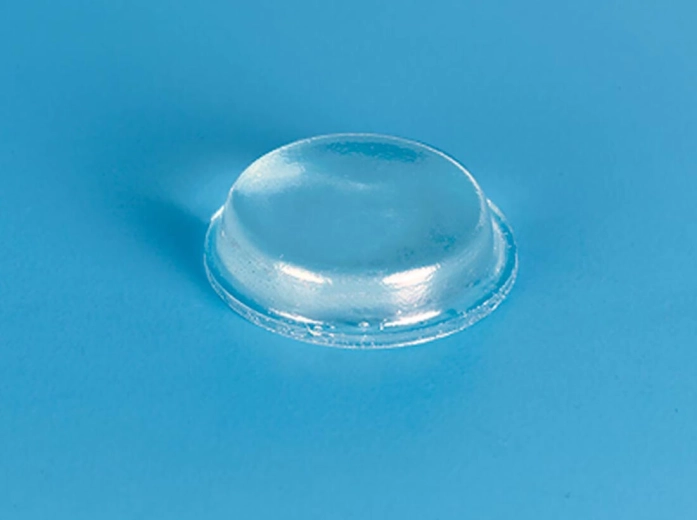 Öntapadó átlátszó hengeres ütköző 12,7 × 3,5 mm (5 db)