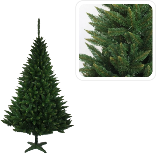 Műfenyő ezüstfenyő 120 cm