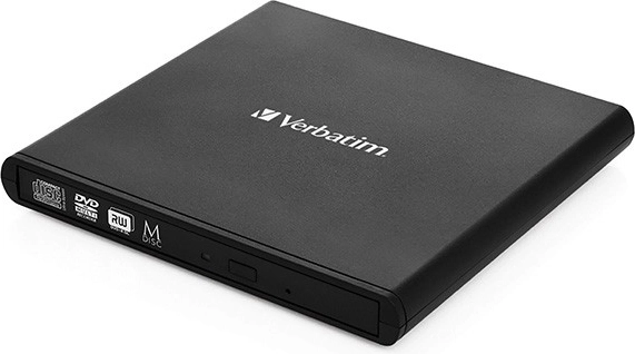 Külső CD/DVD író VERBATIM M-DISC USB 2.0 slim