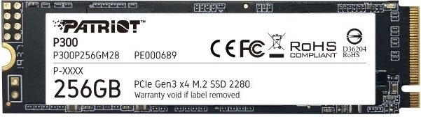 SSD meghajtó P300 256GB M.2 PCIe