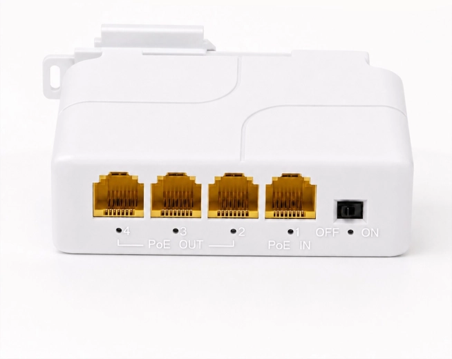RENEW FORCE Gigabites PoE-extender 4 porttal