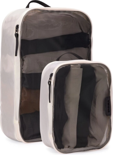 Thule utazási rendszerezőkészlet packing cube (1× közepes és 1× kicsi), fehér
