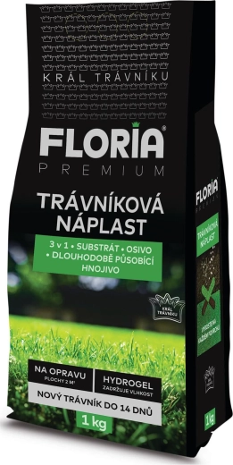 FLORIA 3 az 1-ben gyepjavító tapasz 1 kg
