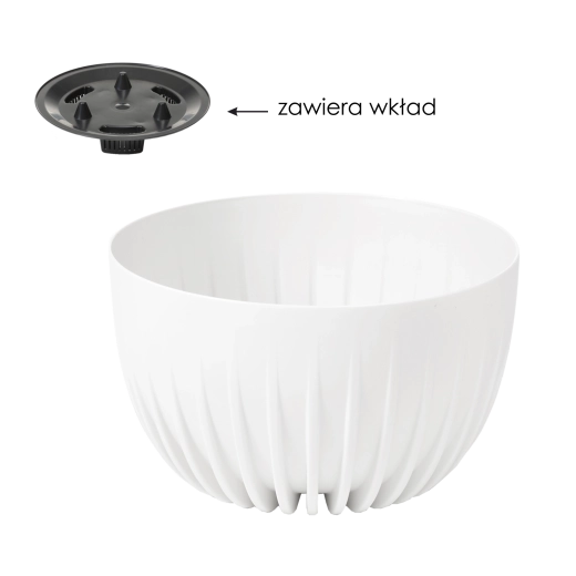 Misa Mira 300 fehér virágcserép betéttel